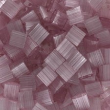 Miyuki tila 5x5mm beads - Silk pale dusty rose TL-2597